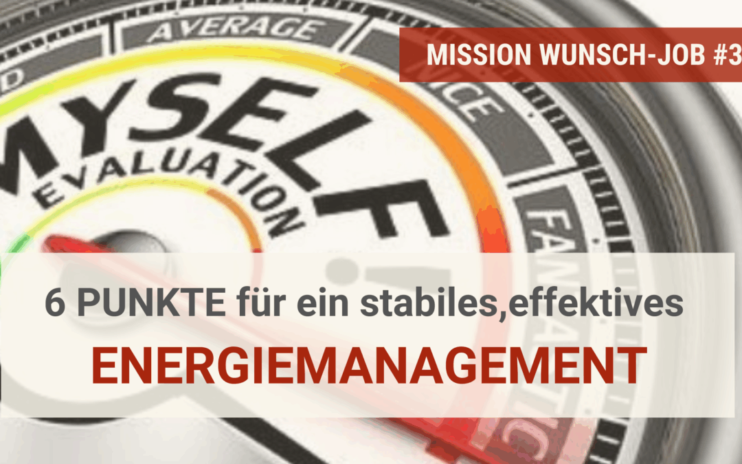 6 Punkte für ein stabiles, effektives Energiemanagement